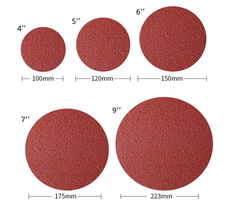 125mm round velcro sanding discs for drywall Size dimensions750 125mm round velcro sanding discs for drywall Size dimensions750